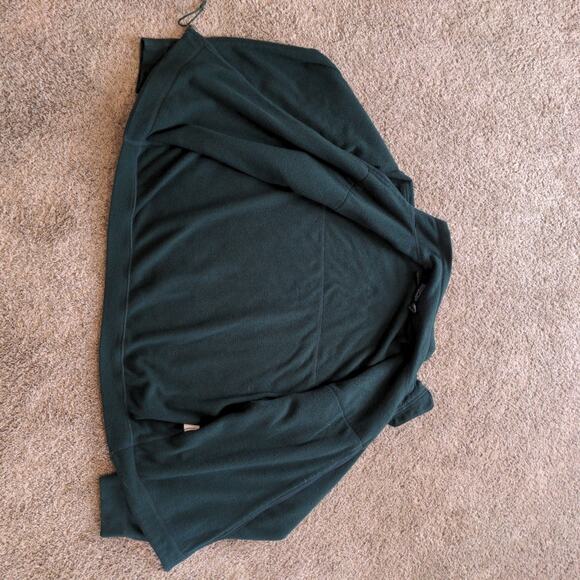 Patagonia Synchilla Fleece Jacket Full Zip Dark Green Size Large - Picture 3 of 4